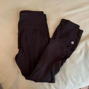 lulu lemon leggings!! Black, 0